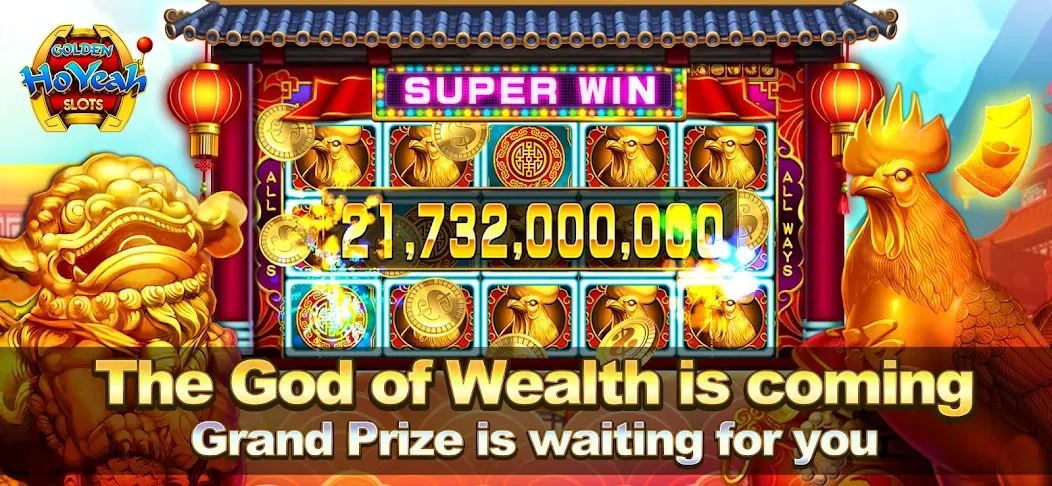Golden HoYeah- Casino Slots (Голден ХоЯй) [МОД Menu] Screenshot 1