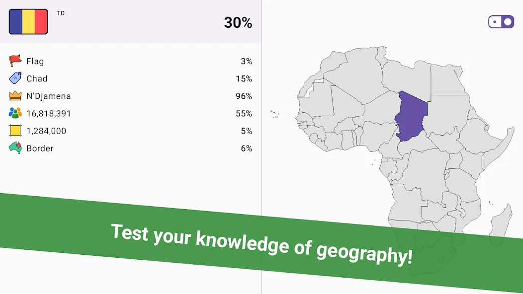 Geomi — Flags & Countries [МОД Menu] Screenshot 4