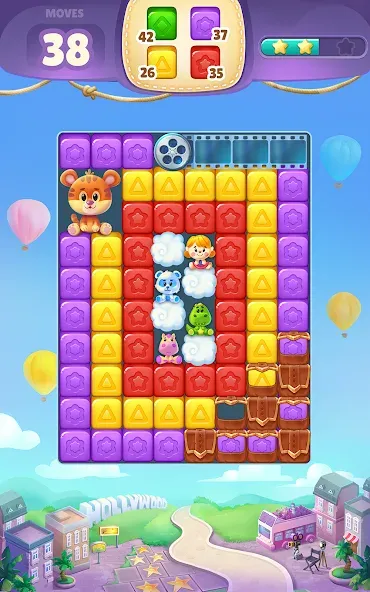 Cube Rush Adventure (Кьюб Раш Приключение) [МОД Бесконечные деньги] Screenshot 1