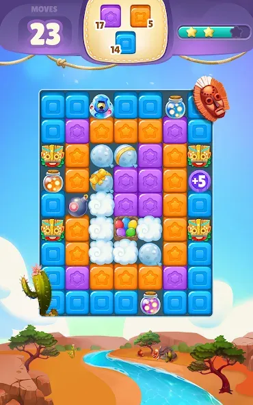Cube Rush Adventure (Кьюб Раш Приключение) [МОД Бесконечные деньги] Screenshot 5