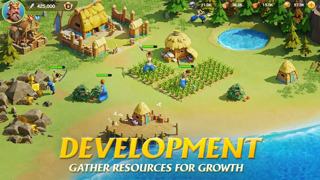 Kingdom Adventure Saga (Кингдом приключение сага) [МОД Много монет] Screenshot 2