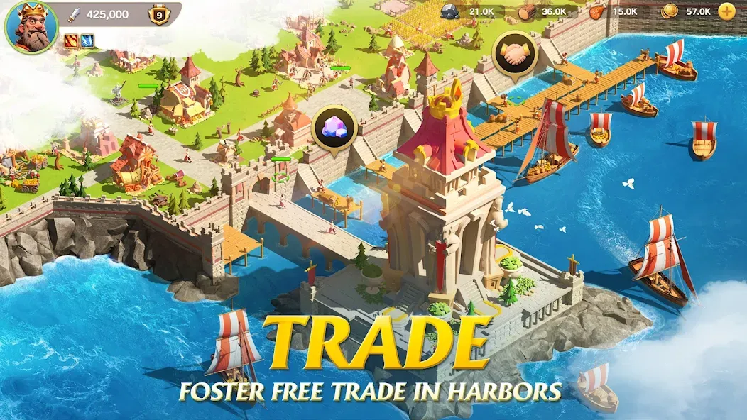 Kingdom Adventure Saga (Кингдом приключение сага) [МОД Много монет] Screenshot 5