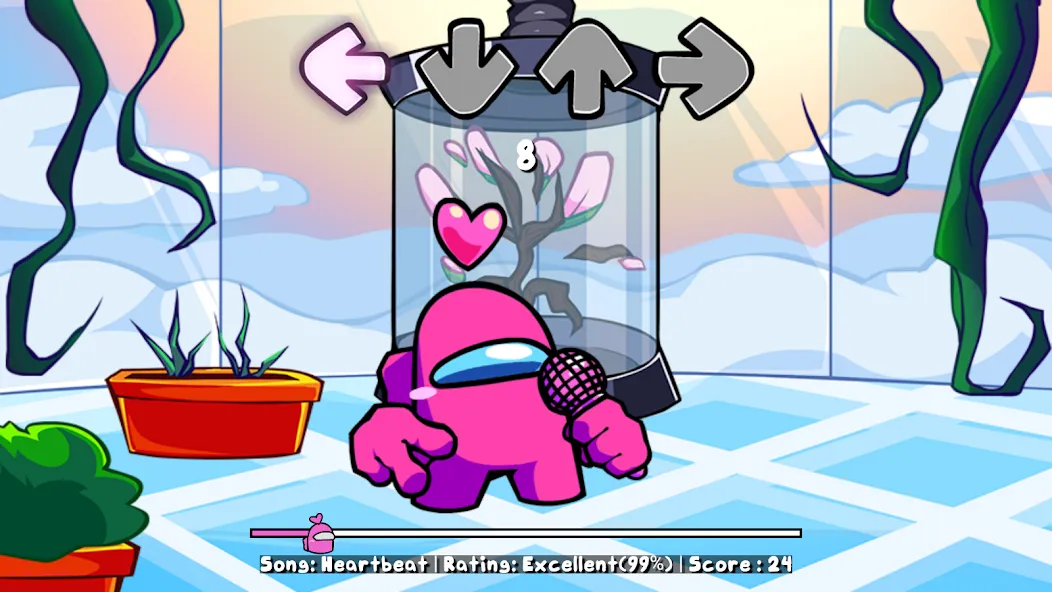 Full Imposter V4 Among FNF Mod (Фулл Импостер В4 среди модов ) [МОД Меню] Screenshot 1