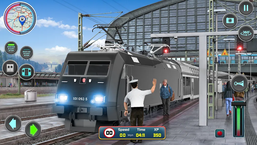 City Train Driver- Train Games [МОД Много монет] Screenshot 1
