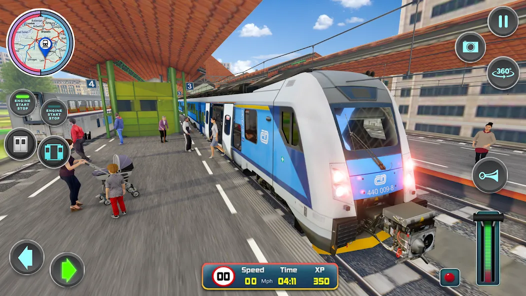 City Train Driver- Train Games [МОД Много монет] Screenshot 2