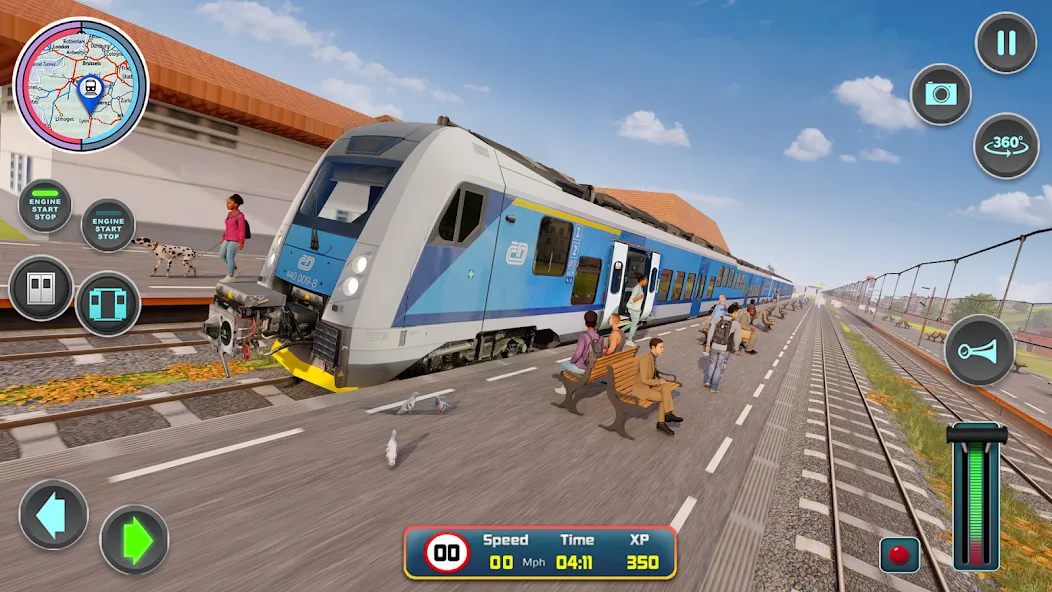 City Train Driver- Train Games [МОД Много монет] Screenshot 5