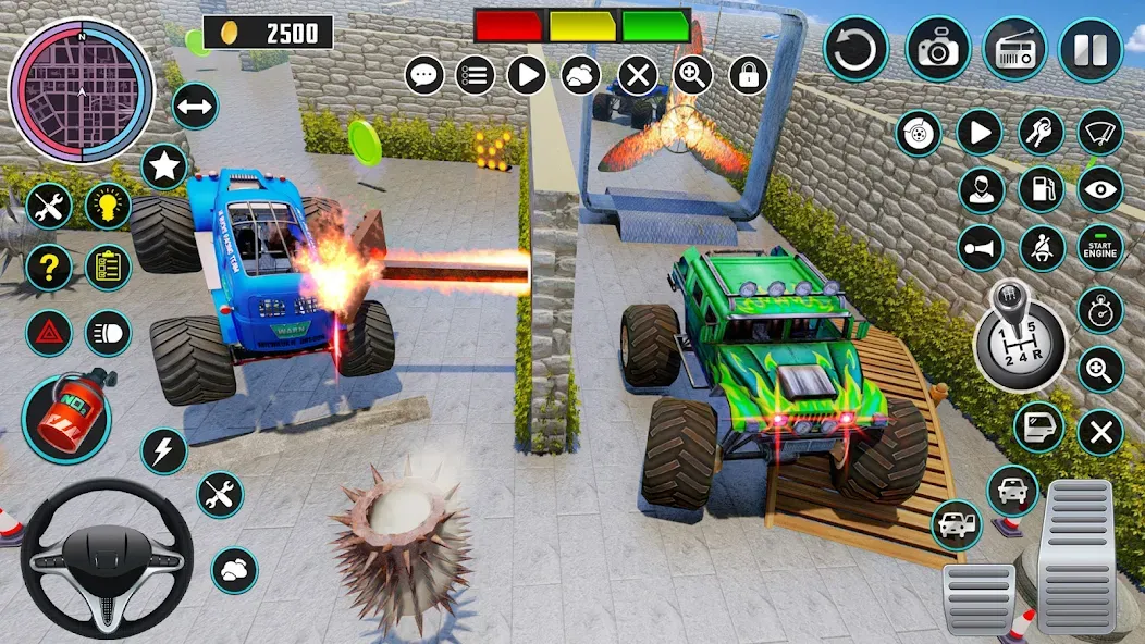 Monster Truck Maze Puzzle Game [МОД Unlimited Money] Screenshot 4