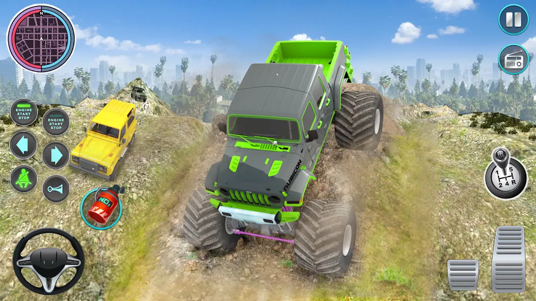 Monster Truck Off Road Racing [МОД Mega Pack] Screenshot 2