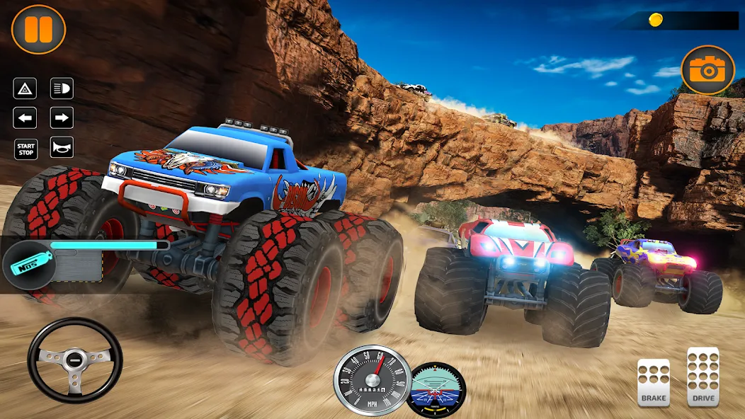 Monster Truck Off Road Racing [МОД Mega Pack] Screenshot 4