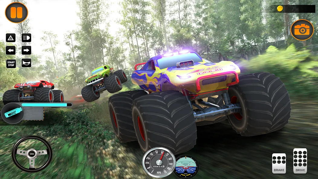 Monster Truck Off Road Racing [МОД Mega Pack] Screenshot 5