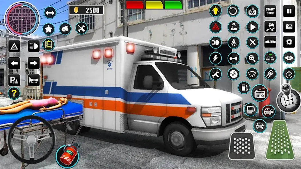 Heli Ambulance Simulator Game [МОД Бесконечные деньги] Screenshot 3