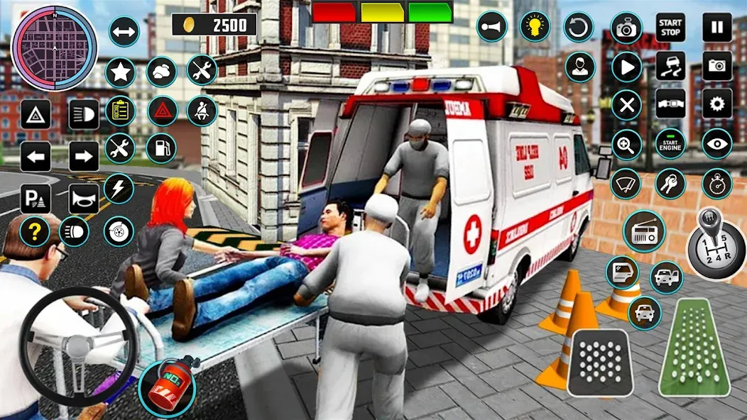 Heli Ambulance Simulator Game [МОД Бесконечные деньги] Screenshot 5