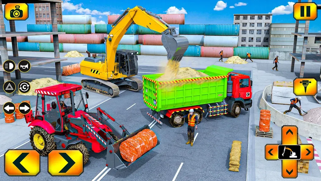 Sand Excavator Simulator Games [МОД Unlimited Money] Screenshot 3