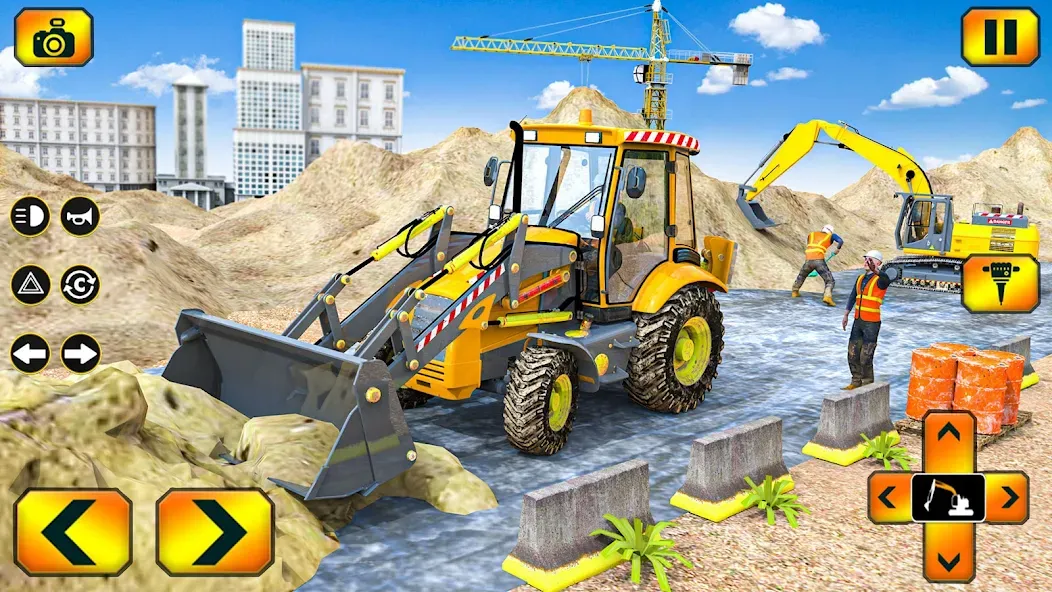Sand Excavator Simulator Games [МОД Unlimited Money] Screenshot 4