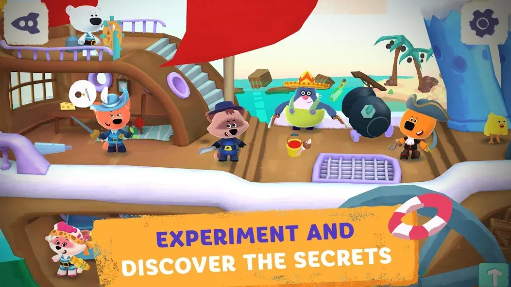 Be-be-bears in space [МОД Menu] Screenshot 4