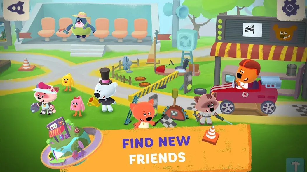 Be-be-bears in space [МОД Menu] Screenshot 5