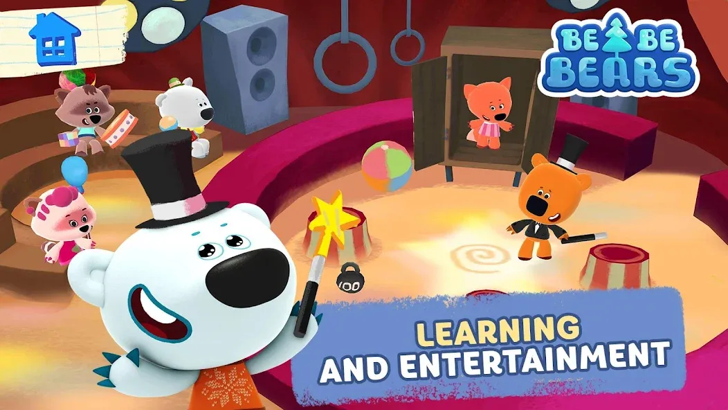Be-be-bears - Creative world [МОД Все открыто] Screenshot 5