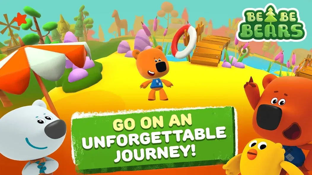 Be-be-bears: Adventures [МОД Бесконечные деньги] Screenshot 2