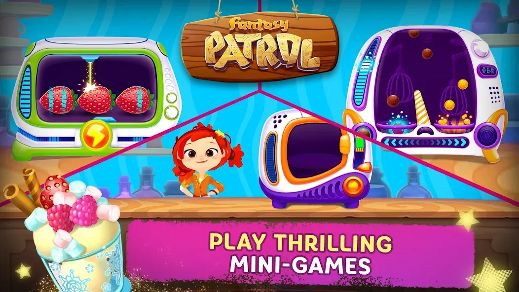 Fantasy Patrol: Cafe [МОД Все открыто] Screenshot 4