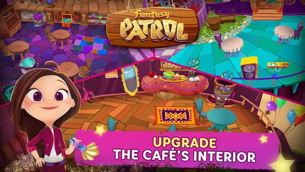 Fantasy Patrol: Cafe [МОД Все открыто] Screenshot 5