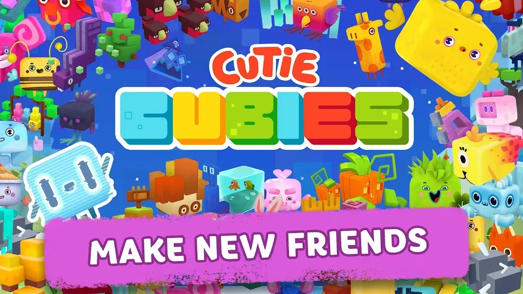 Cutie Cubies [МОД Unlimited Money] Screenshot 2