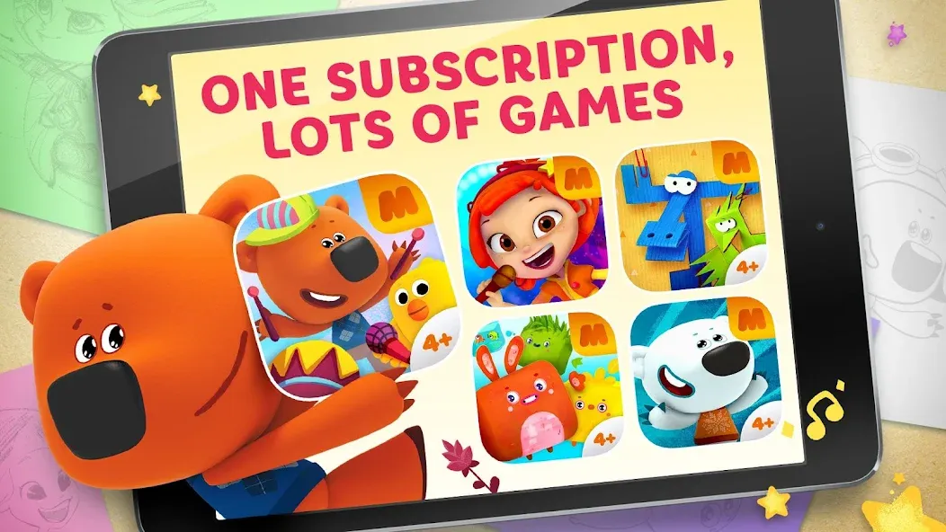 Rhythm and Bears [МОД Бесконечные деньги] Screenshot 1