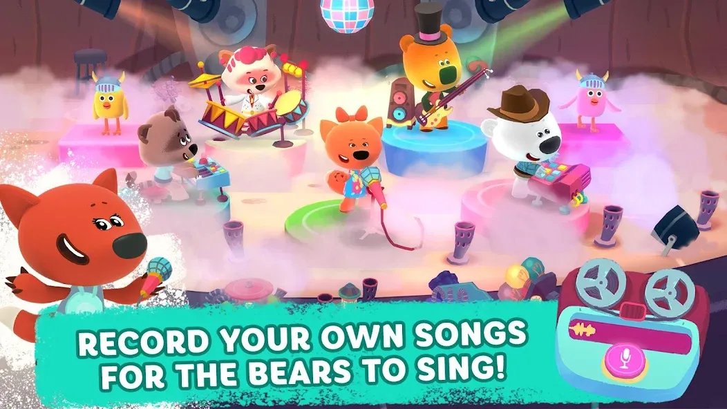 Rhythm and Bears [МОД Бесконечные деньги] Screenshot 5