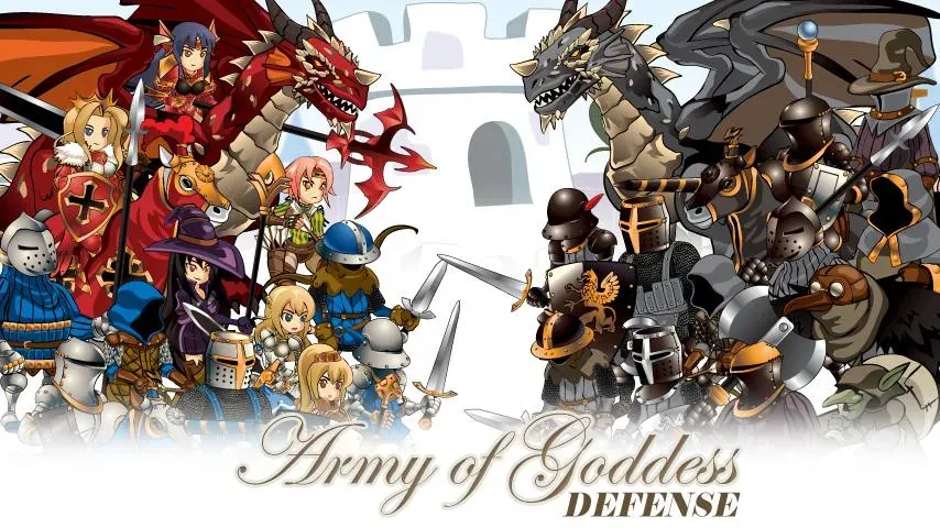 Army of Goddess Defense (Армия Обороны Богинь) [МОД Много денег] Screenshot 1
