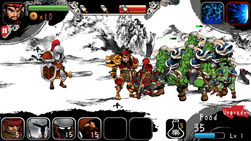 Three Kingdoms Defense (Три Королевства Защита) [МОД Бесконечные монеты] Screenshot 3