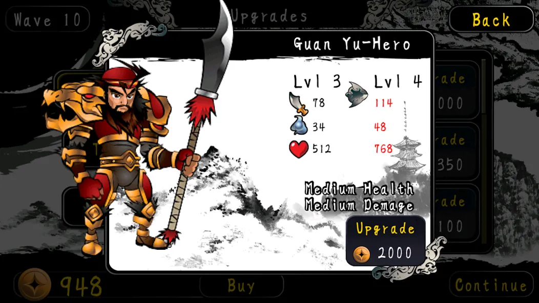 Three Kingdoms Defense (Три Королевства Защита) [МОД Бесконечные монеты] Screenshot 4