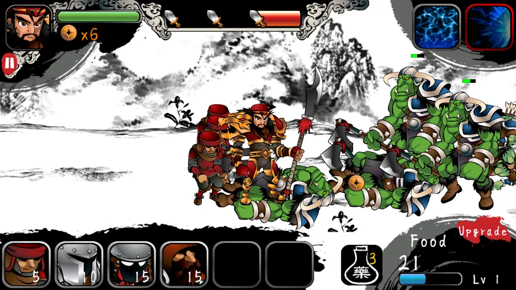 Three Kingdoms Defense (Три Королевства Защита) [МОД Бесконечные монеты] Screenshot 5