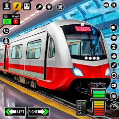 Скачать взлом City Train Games Driver Sim 3D  [МОД Много монет]