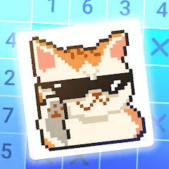 Взлом Pixel Art: Logic Nonogram (Пиксельное искусство головоломка)  [МОД Бесконечные монеты]