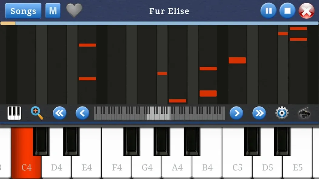 Piano Music & Songs [МОД Unlimited Money] Screenshot 1