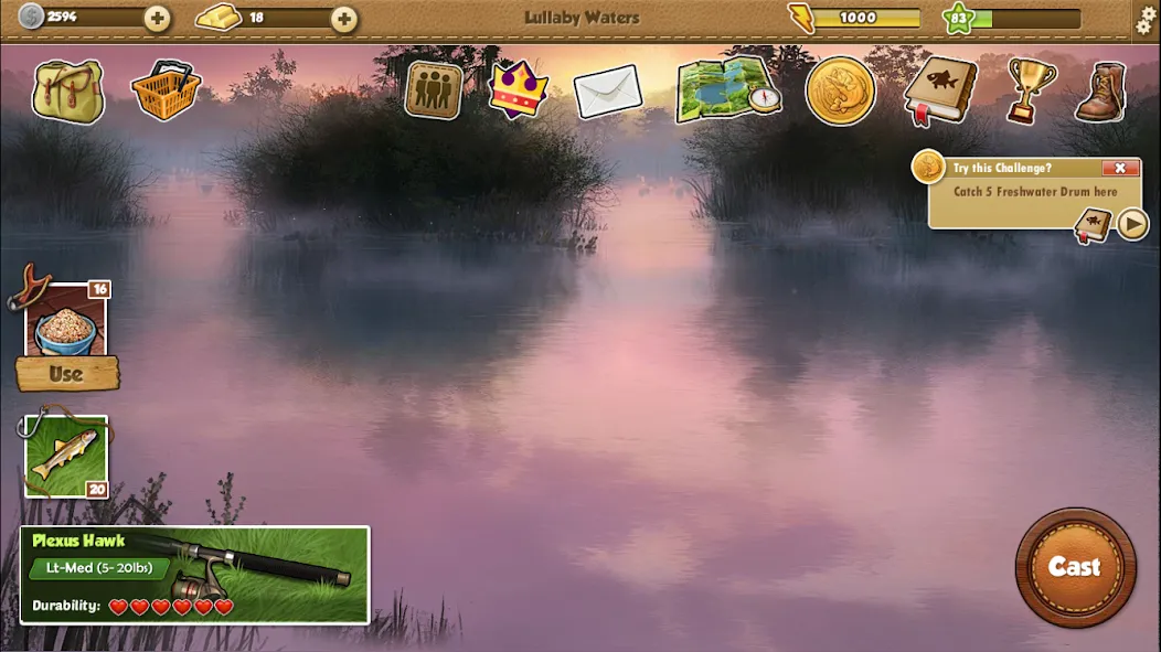 Fishing World (Фишинг Ворлд) [МОД Menu] Screenshot 3