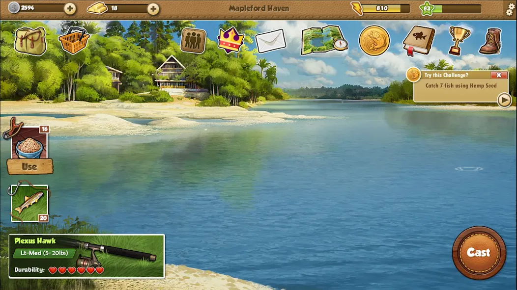 Fishing World (Фишинг Ворлд) [МОД Menu] Screenshot 5