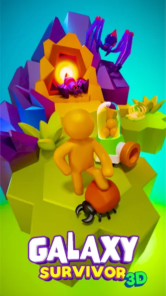 Galaxy Survivor 3D: Back Home (Гэлэкси Сурвайвер 3D) [МОД Unlocked] Screenshot 1