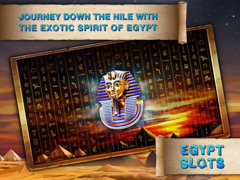 Egypt Slots Casino Machines (Египетские игровые автоматы казино) [МОД Бесконечные деньги] Screenshot 2