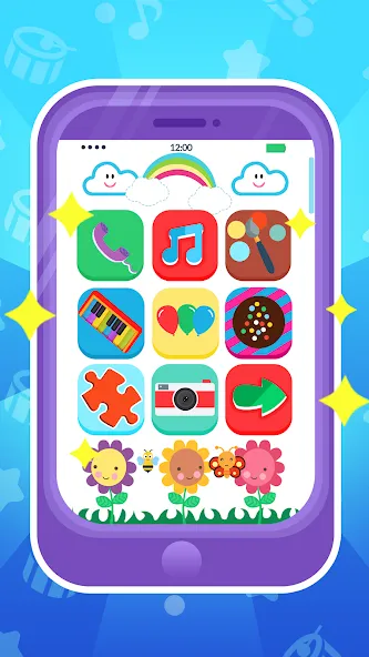 Baby Phone: Toddler Games (Беби Фон) [МОД Menu] Screenshot 1