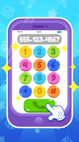 Baby Phone: Toddler Games (Беби Фон) [МОД Menu] Screenshot 2