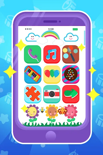 Baby Phone: Toddler Games (Беби Фон) [МОД Menu] Screenshot 5