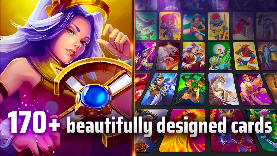 Black Deck - Card Battle CCG (Блэк Дек) [МОД Все открыто] Screenshot 5