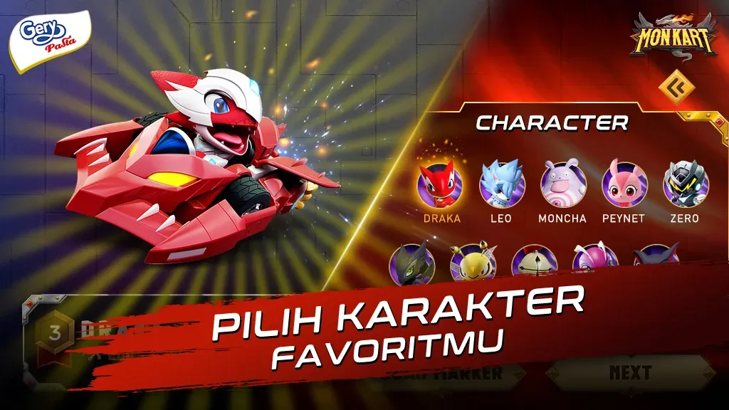 Gery Pasta Monkart AR (Джери Паста Монкарт АР) [МОД Unlimited Money] Screenshot 3