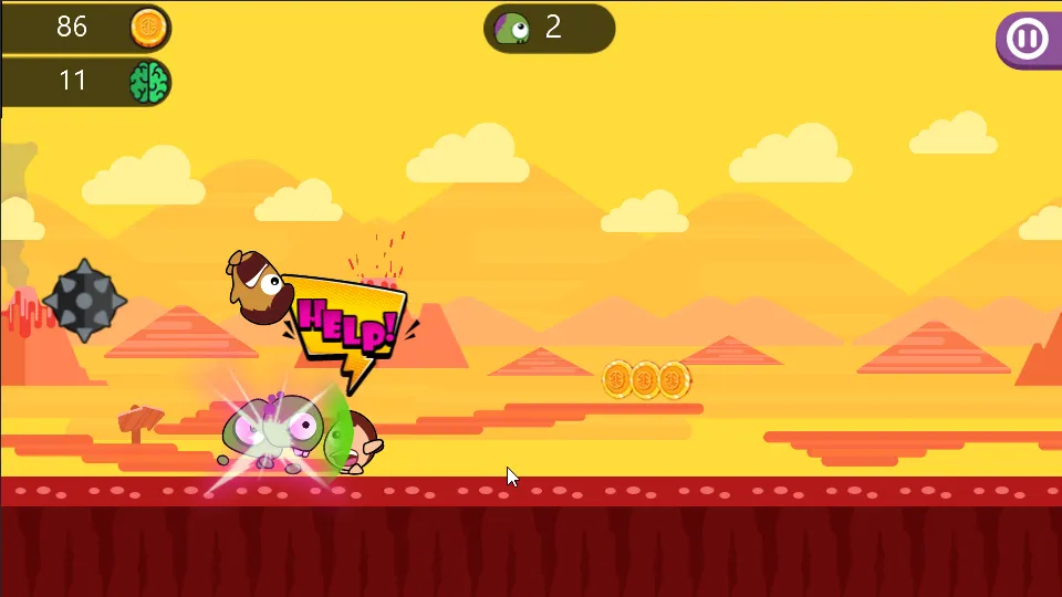 Monster Run: Jump Or Die [МОД Меню] Screenshot 2
