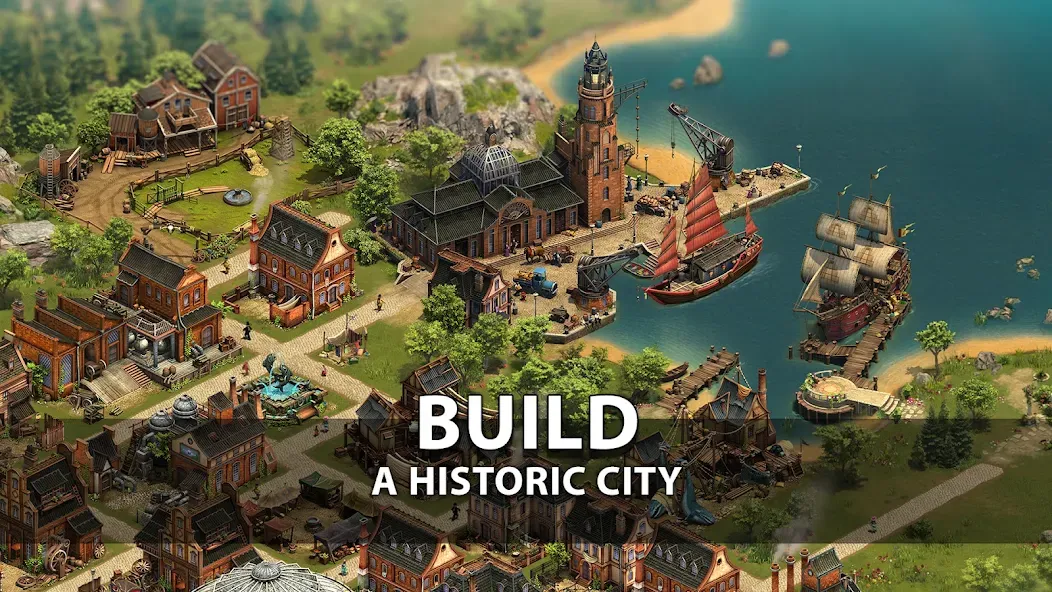 Forge of Empires: Build a City (Фордж оф Эмпайрс) [МОД Бесконечные монеты] Screenshot 1