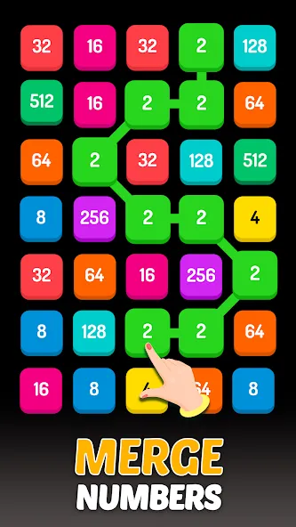 2248 - Numbers Game 2048 (Пазл) [МОД Бесконечные монеты] Screenshot 1
