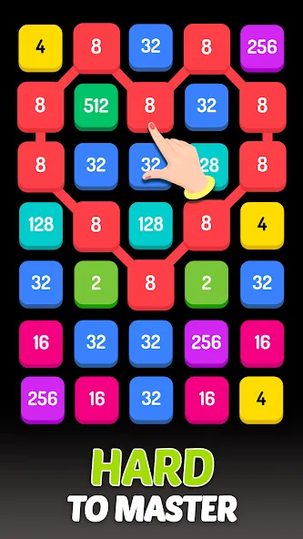 2248 - Numbers Game 2048 (Пазл) [МОД Бесконечные монеты] Screenshot 4