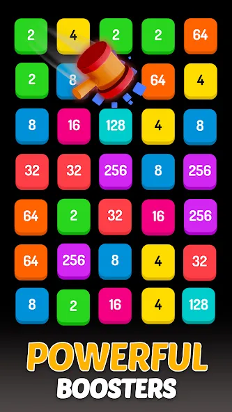 2248 - Numbers Game 2048 (Пазл) [МОД Бесконечные монеты] Screenshot 5