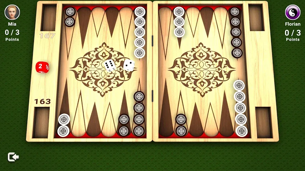 Backgammon - Board Game [МОД Много монет] Screenshot 1