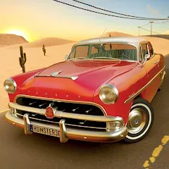 Скачать взлом Long Road Trip - Car Driving (Лонг Роуд Трип)  [МОД Меню]